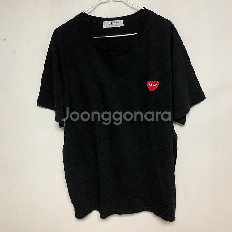 꼼데가르송 남성 반팔티 105XL--0