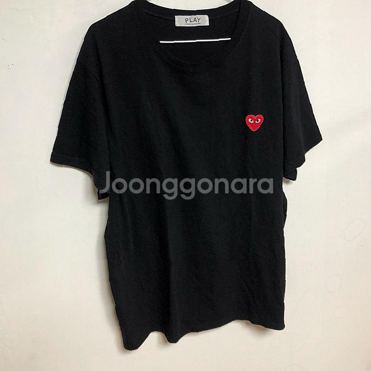 꼼데가르송 남성 반팔티 105XL--1