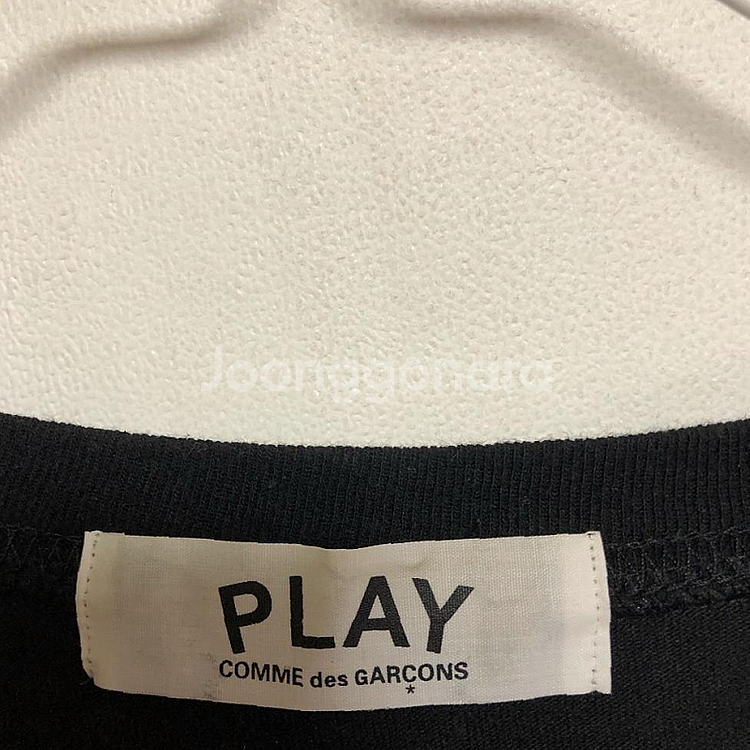 꼼데가르송 남성 반팔티 105XL--3