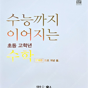 수능까지 이어지는 초등 고학년 수학 대수 문제편 1-1A 초등수학