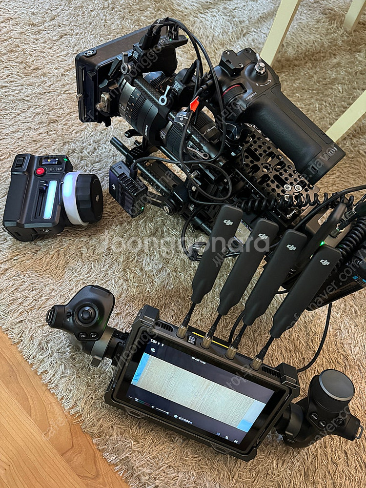 dji rs4, 삼양 V-af 세트, dji 트랜스미션...--1