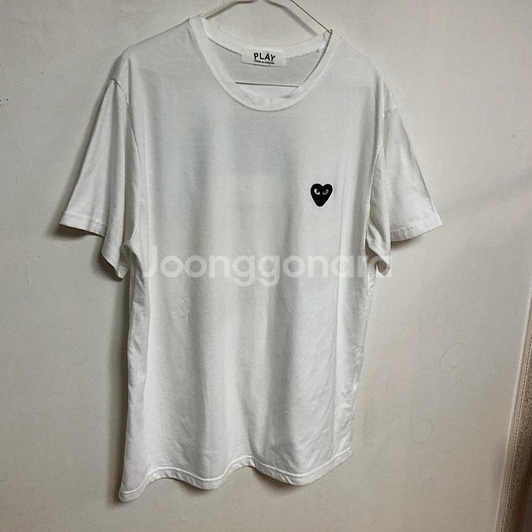 꼼데가르송 남성 반팔티 105XL--1