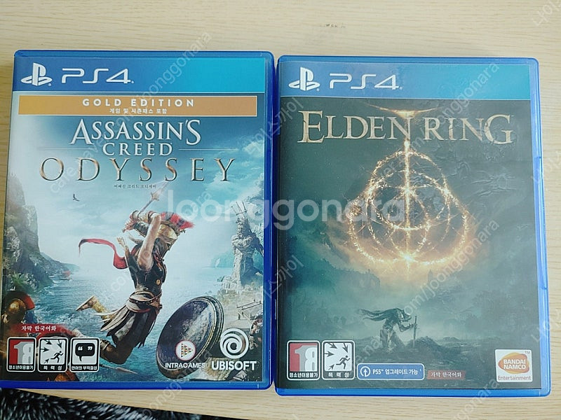 ps4 엘든링 , 어쎄신크리드 골드에디션 (코드 미사용...--0