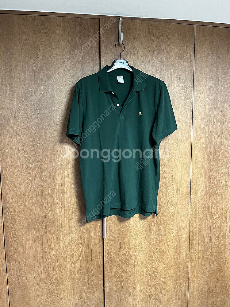 브룩스브라더스 피케 폴로셔츠 PK 그린 XL 카라티--0