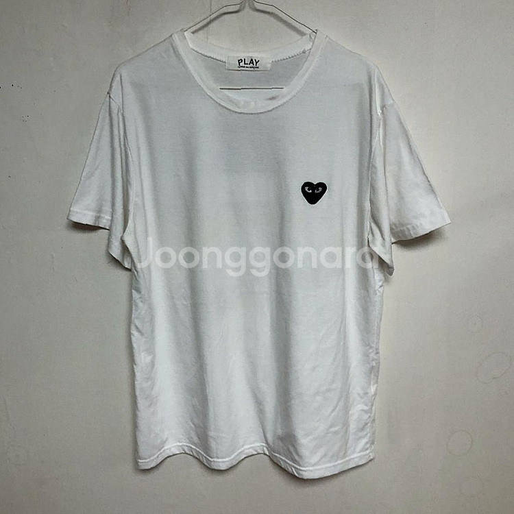 꼼데가르송 남성 반팔티 105XL--0