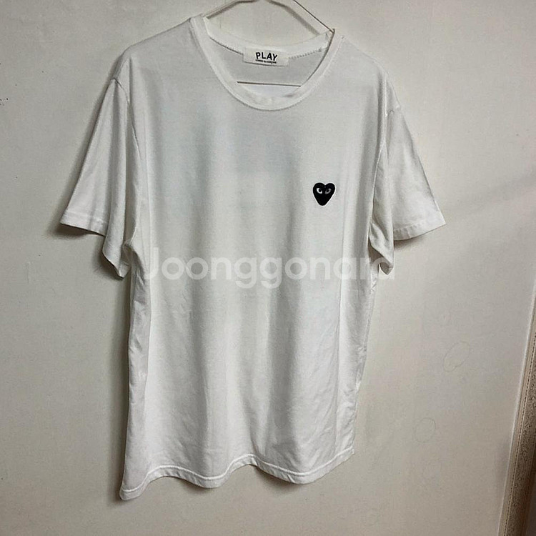 꼼데가르송 남성 반팔티 105XL--1