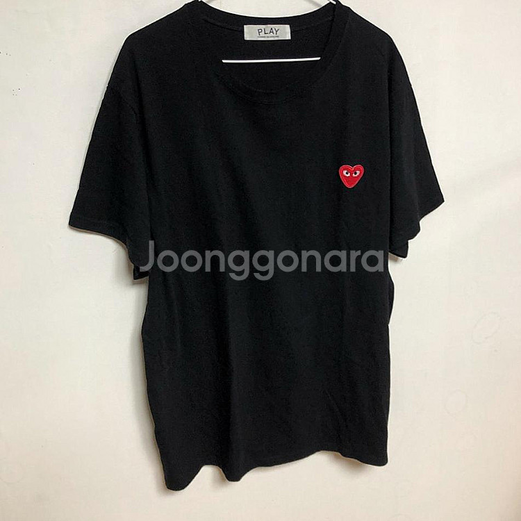 깨끗 꼼데가르송 남성 반팔티 105XL--1