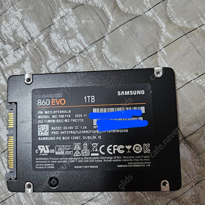 삼성 860 EVO 1TB 팔아요