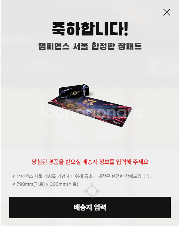 발로란트 챔피언스 장패드, 티셔츠--0