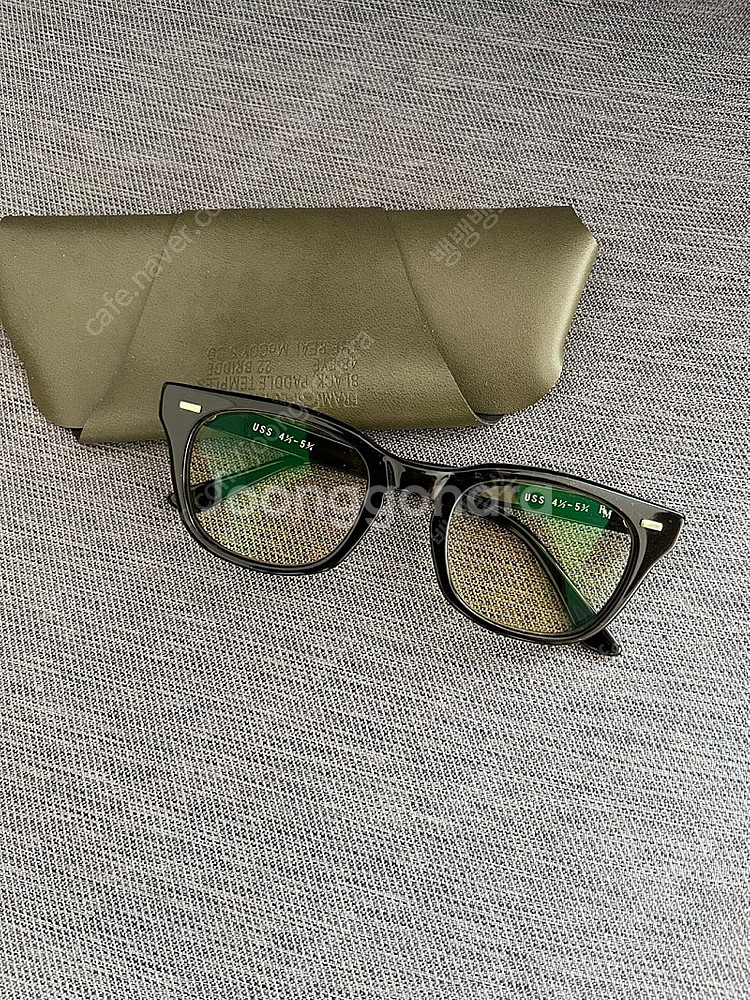 리얼맥코이 USS CELLULOID FRAME 안경 판...--0