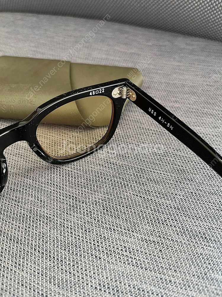 리얼맥코이 USS CELLULOID FRAME 안경 판...--2