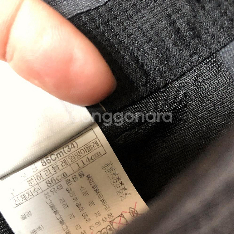 블랙야크 남성 여름 바지 34인치--3