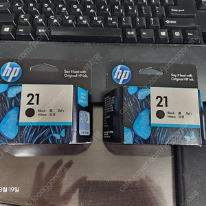 HP 21 잉크 2개