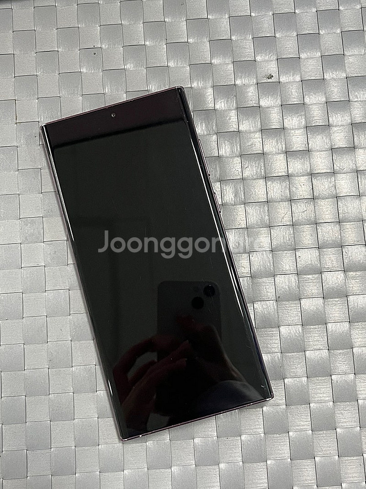 갤럭시S22울트라 버건디 256G 실사용 사진용 서브용...--2