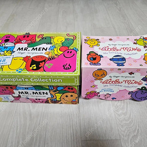잠수네 영어 Mr. men & Little miss 책, dvd