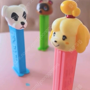 (미개봉) 동물의 숲 페즈 PEZ 캔디 피규어