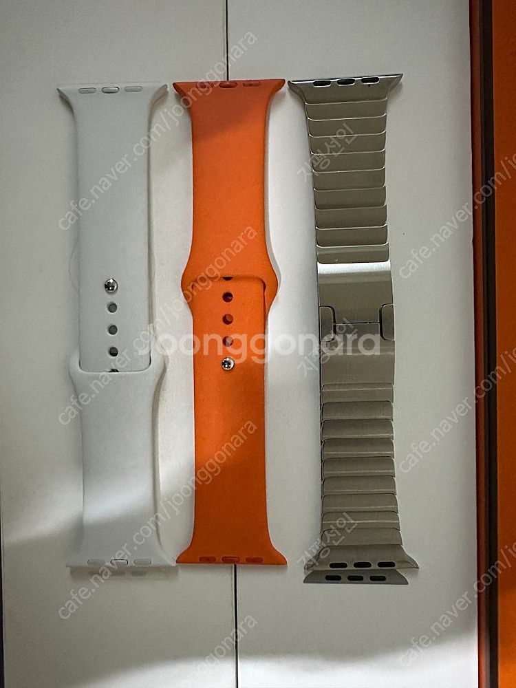 애플워치7 45mm 실버 에르메스 포브 싱글디버클--1