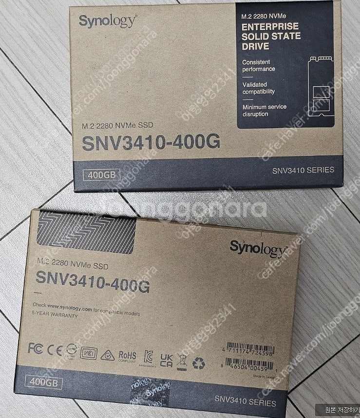 [미개봉 새제품 급매 팜] Synology 시놀로지 캐...--0