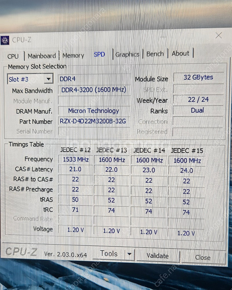 [중고] DDR4 RAM 2종 판매합니다! (삼성 16...--2