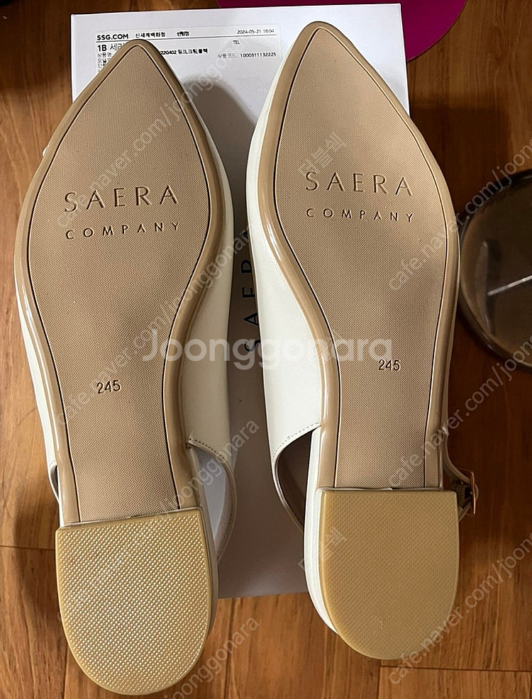 [새상품, 245] 세라 SAERA 여성슬링백 C22G...--1
