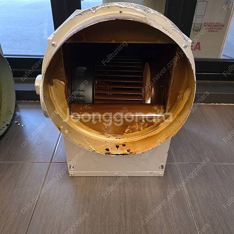 2마력 시로코팬(중고) /자바라 후드(신품) 7개--2