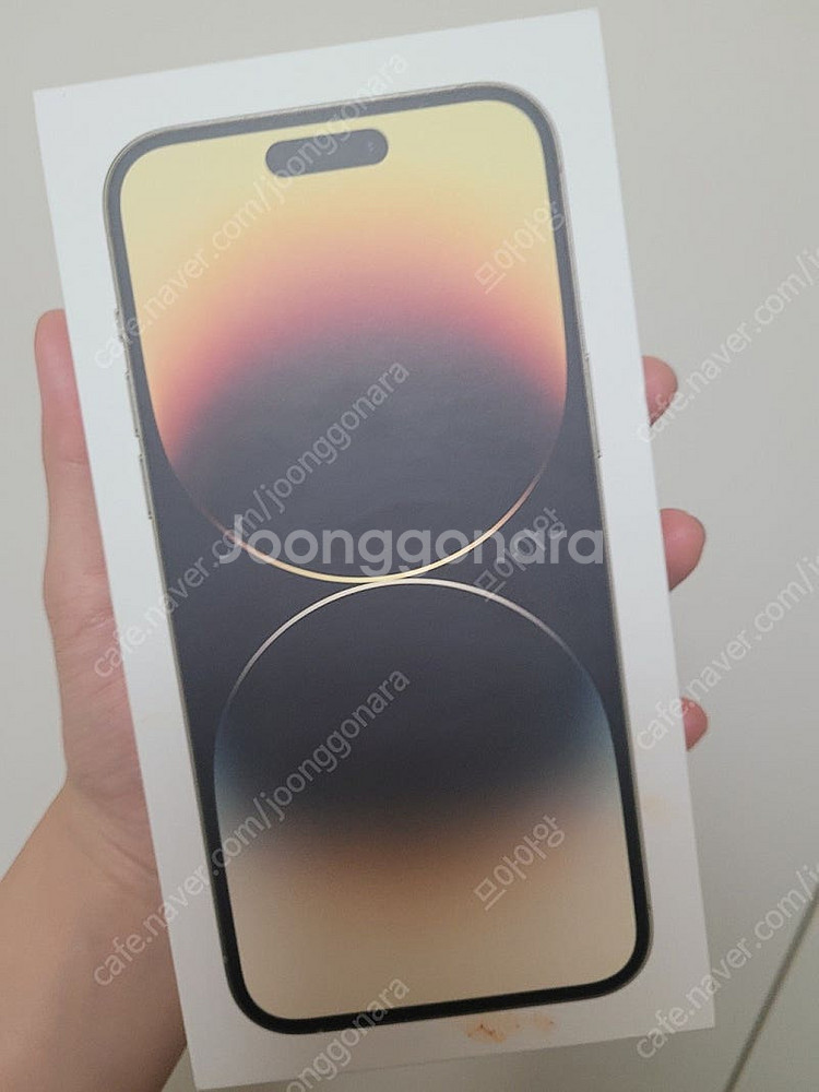 아이폰 pro 14 max 256 골드 미사용 리퍼폰(...--0