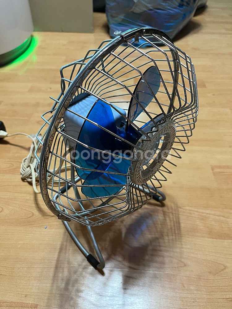 일본 빈티지 선풍기 레트로 미니 옛날--2