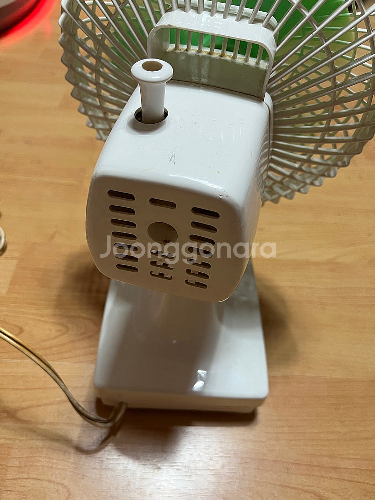 일본 빈티지 선풍기 레트로 미니 옛날--8