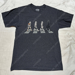 스타워즈 비틀즈 애비로드 프린트 반팔 티셔츠 star wars abbey road t-shirts