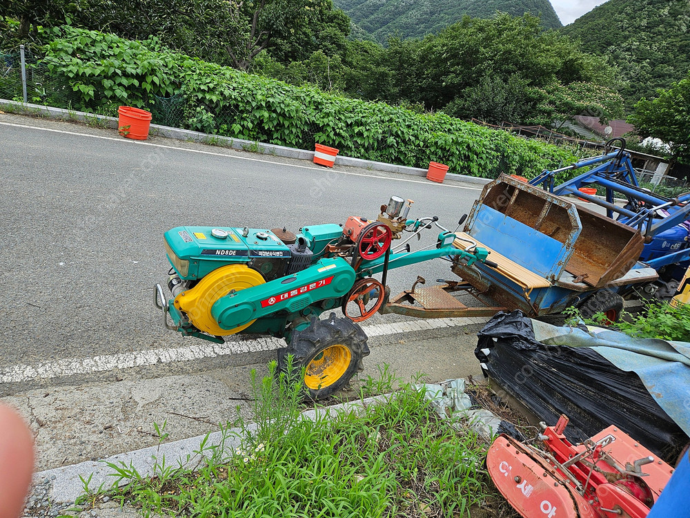 신형경운기추레라키시동팔아요 대구가창--4