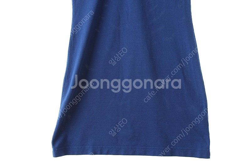 (S) 라코스테 반팔 카라 티셔츠 블루 원피스 민소매--2
