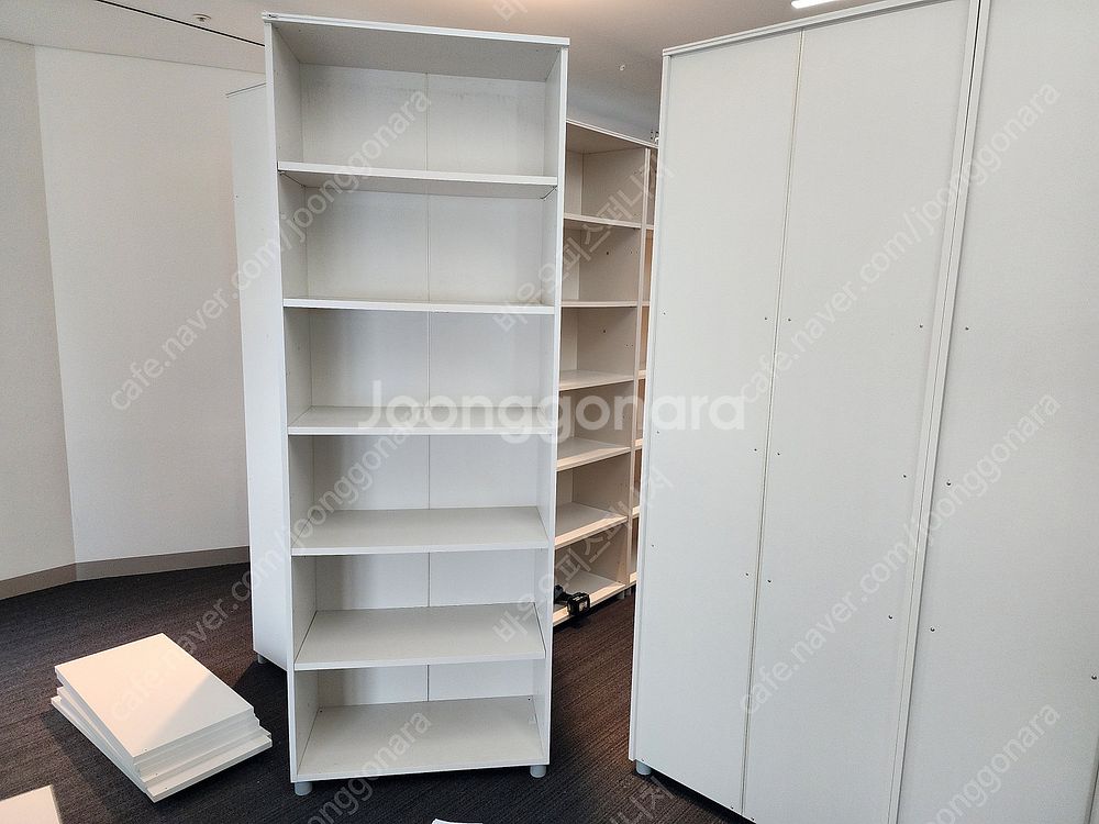 퍼시스 A급 6단책장 3단책장 화이트책장 옷장을 판매합...--3