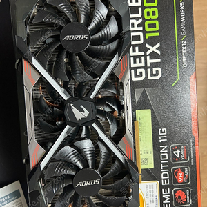 Aorus 어로스 1080ti 11g 익스트림 팝니다