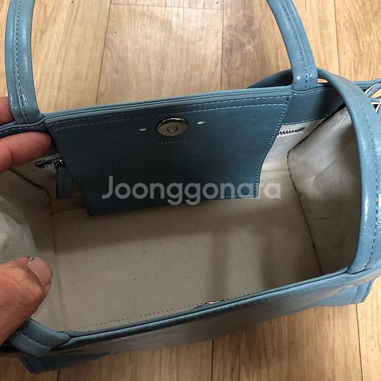 깨끗 스탠드오일 가죽 숄더백--6