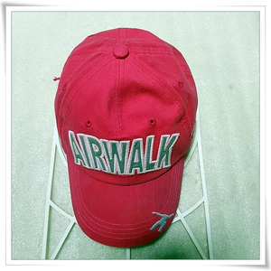 AIR WALK 레드 스포츠캡 57CM