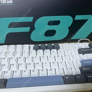 독거미 F87 PRO 블루 황축