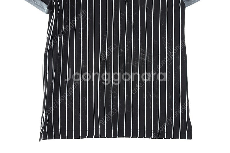 (XL) 르꼬끄 반팔 카라 티셔츠 스트라이프 기능성 한...--3