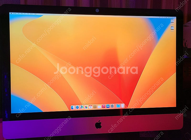아이맥 2017년형 27인치 판매 메모리 40GB 하드...--0