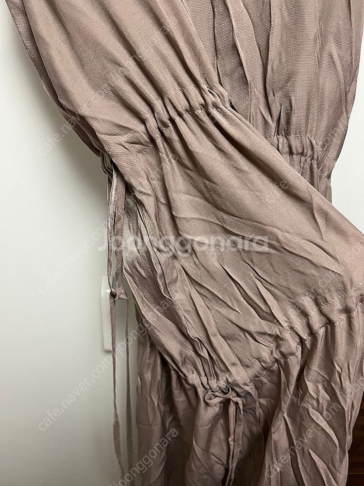 온앤온 스퀘어넥 스트링 원피스 슬리브리스 민소매 나시 ...--9
