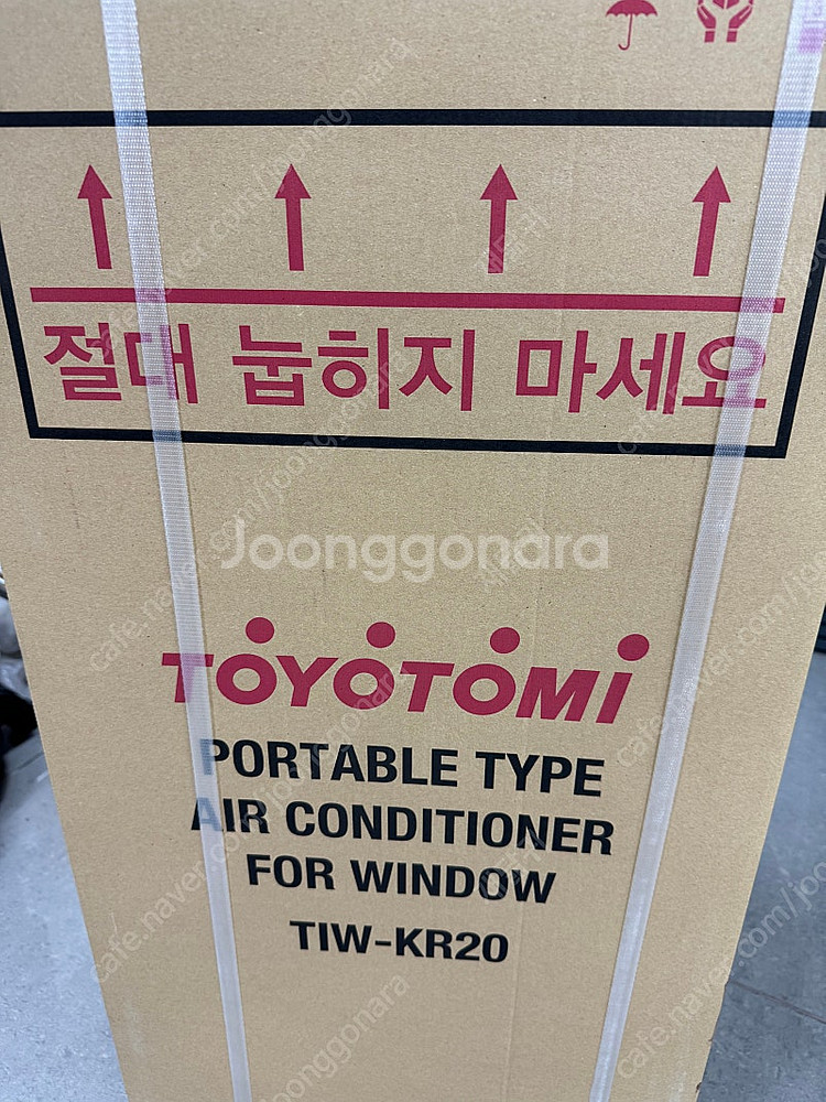 창문형 에어컨 일제 TOYOTOMI 미개봉 새제품--0