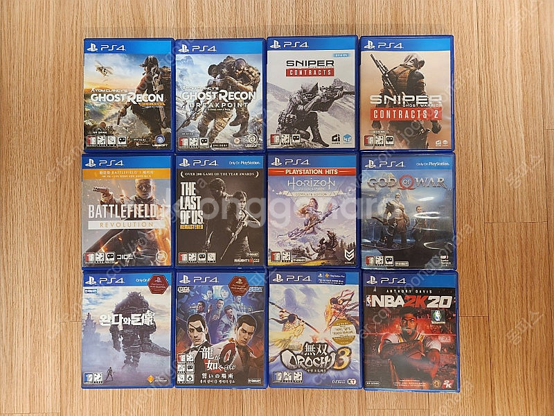 플스4 PS4 게임타이틀(CD) 판매합니다.--0