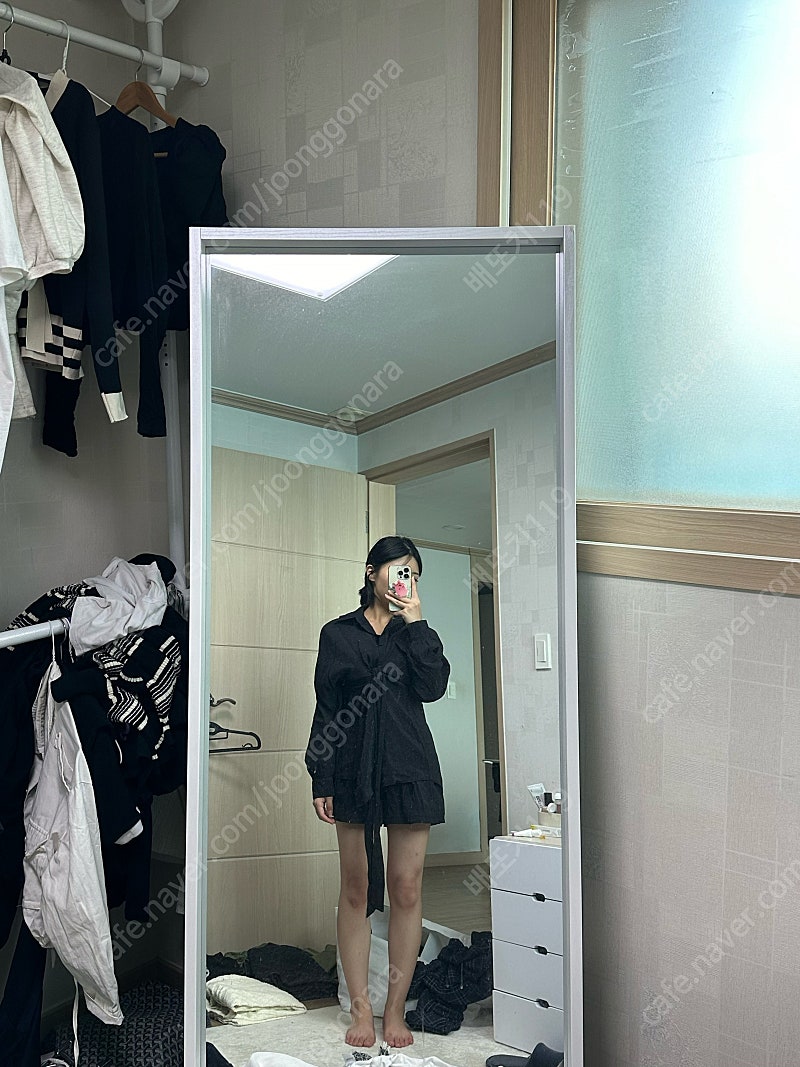 간절기 셔츠 가디건 투피스