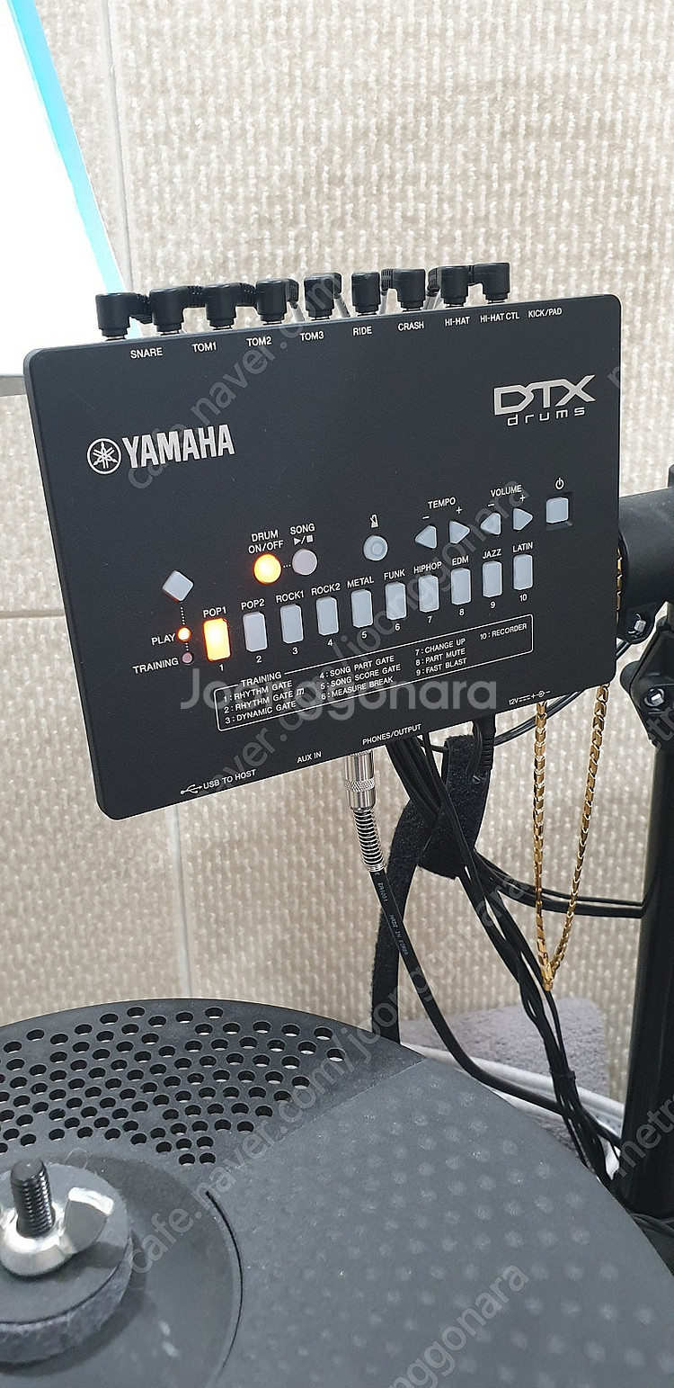 야마하 전자드럼 팝니다 DTX452K--5