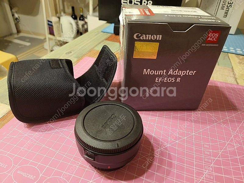 캐논 eos r8 팝니다+ ef 호환어댑터 (마지막인하...--8