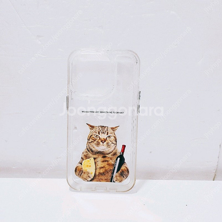 [리퍼] 블링블링케이스 빵을 든 고양이 아이폰 젤하드 ...--0