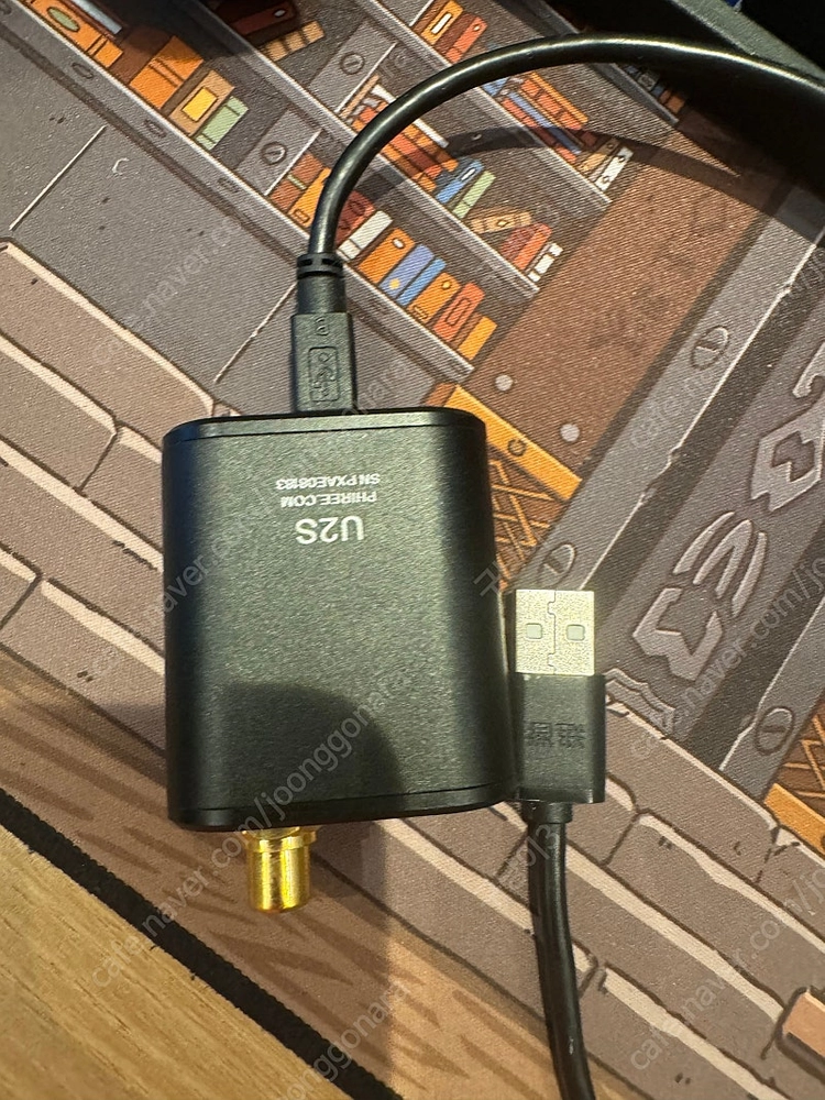노트북PC 홈시어터용 USB to SPDIF 광출력 컨버터 (Dolby/DTS/PCM) PHIREE U2S 이미지