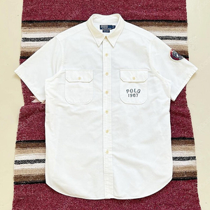 [L] Polo Ralph Lauren 1967 Shirt 'Ocean Camp' 폴로랄프로렌 오션 캠프 셔츠 빈티지