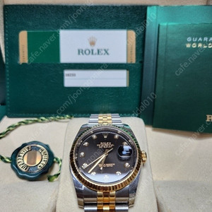 로렉스(Rolex) 데이져스트(Datejust) 10P 콤비