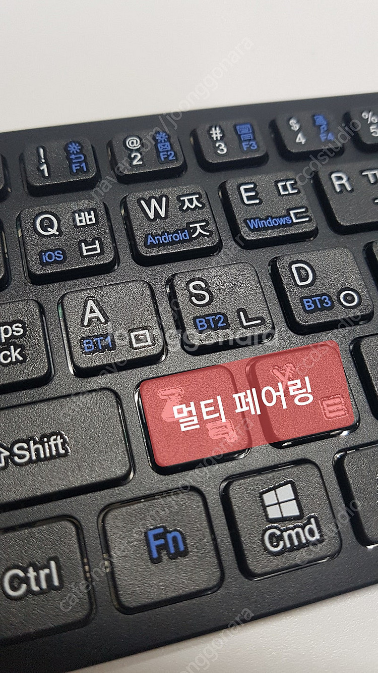 NPAD-SLIM 3가지 멀티 페어링 블루투스 키보드--0