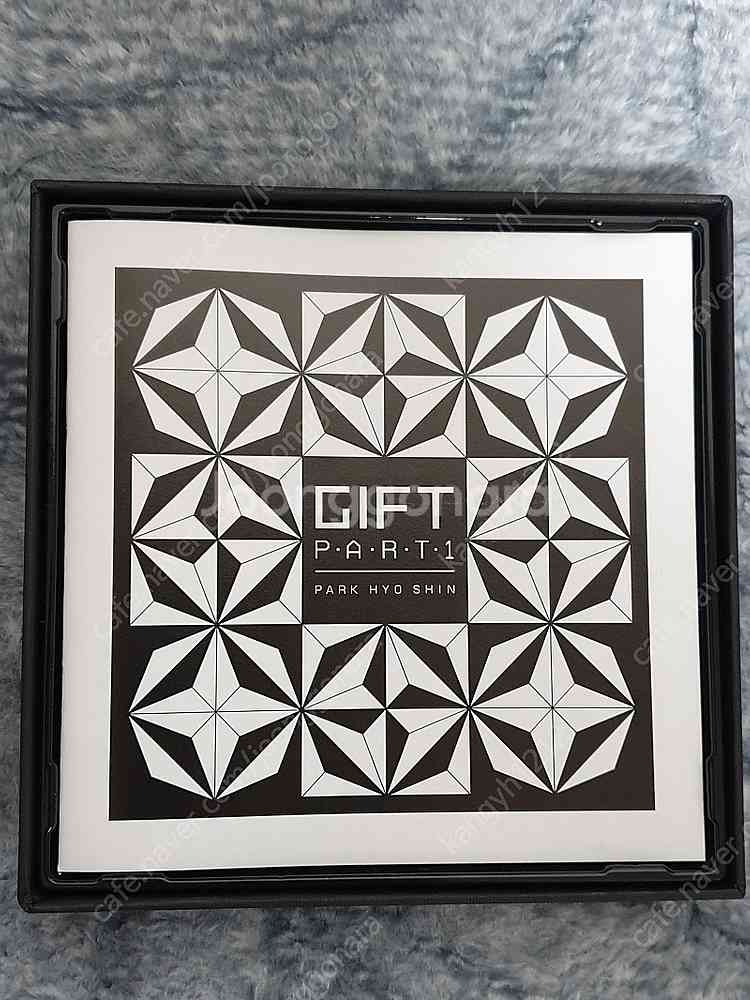 박효신 6집 GIFT part.1 앨범 판매--1